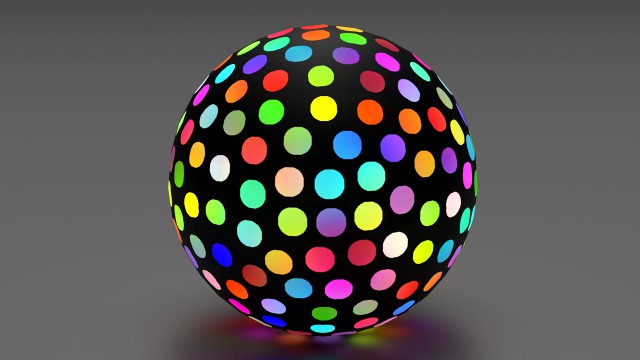 Abstract Disco Ball