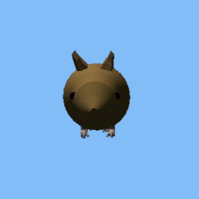 Of lowPoly Mouse