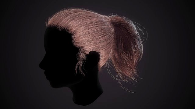 Hairstyle Ponytail RealTime