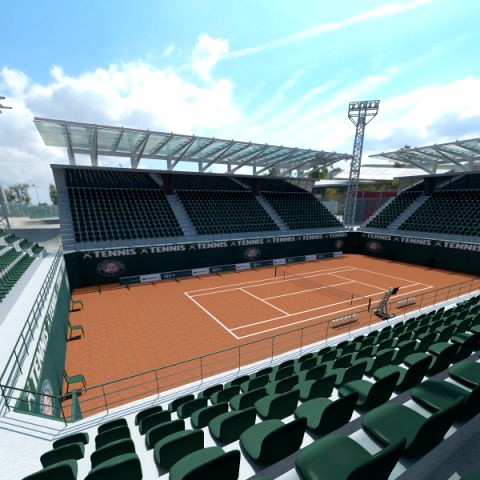 Tennis Court Clay