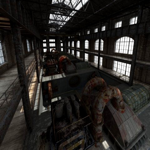 Old Power Plant Interior