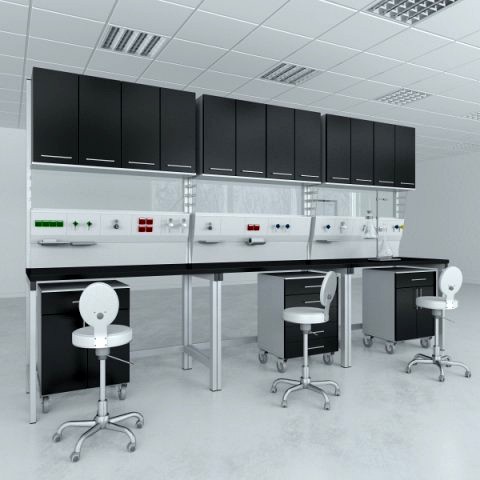 Lab furniture typical set 9