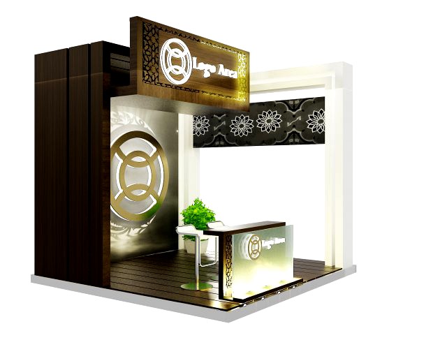 Booth Exhibition Stand a 45