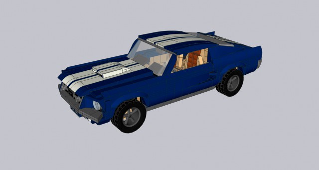 Lego Mustang 1967 V8