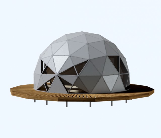 Geodesic home 6M