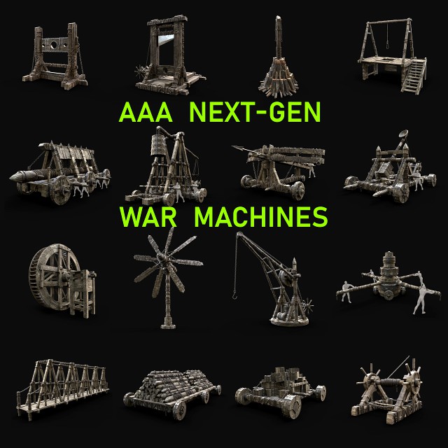 WAR MACHINES MILITARY CONSTRUCTION BUILDER COLLECTION PACK