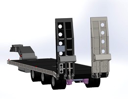 3x4 Low Loader,low boy.