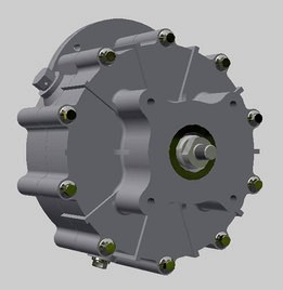 Long Tail Boat Gearbox (with Internal Gear)