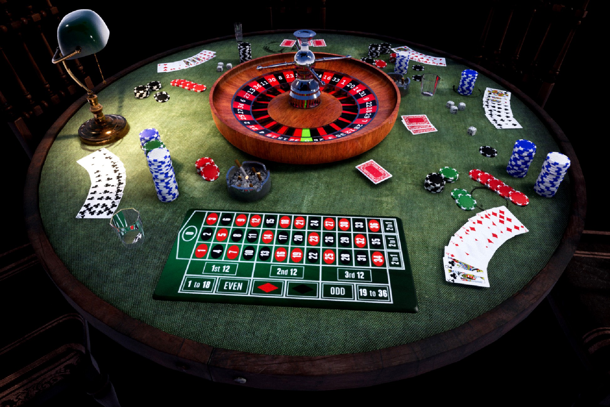 Gambling Table I 120+ Variations