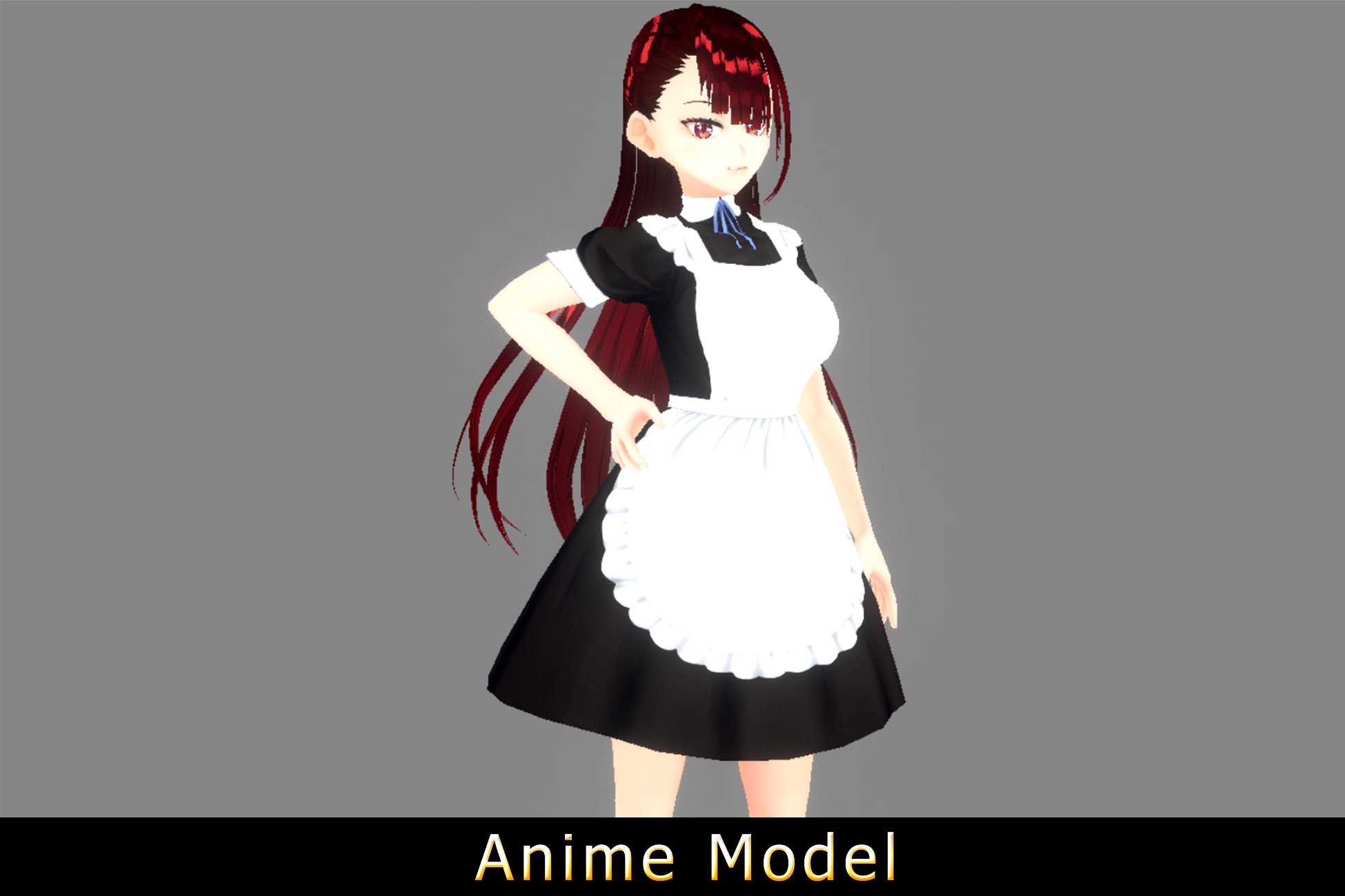 Anime Character : Code:Bloodthirsty (Evolution Maid / Contain VRM)