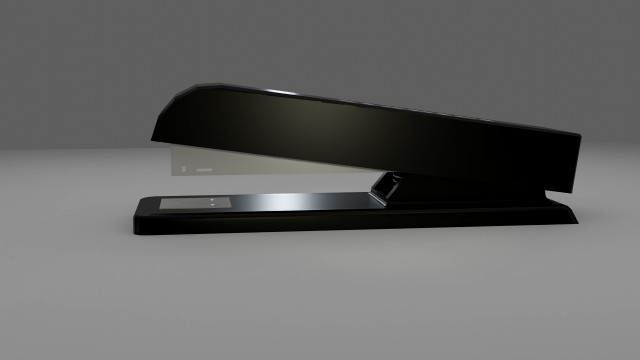 Office stapler low poly