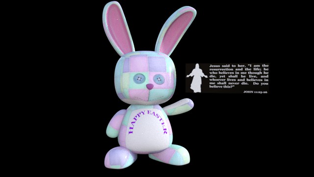 Happy Easter bunny