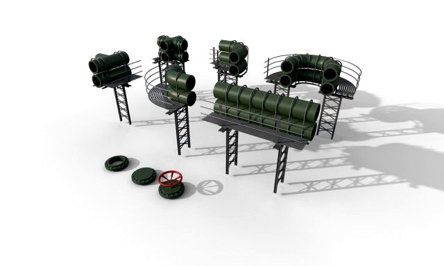 Industrial Pipe Set