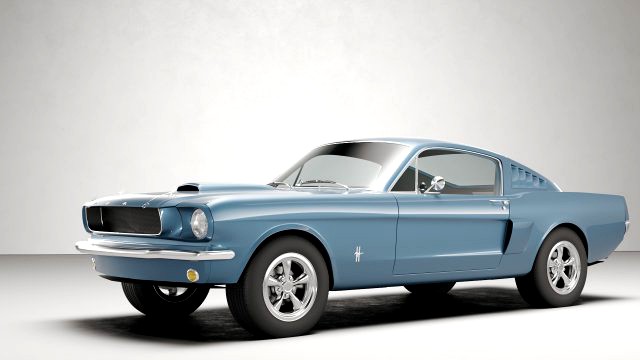 Muscle car Mustang Fastback 1965