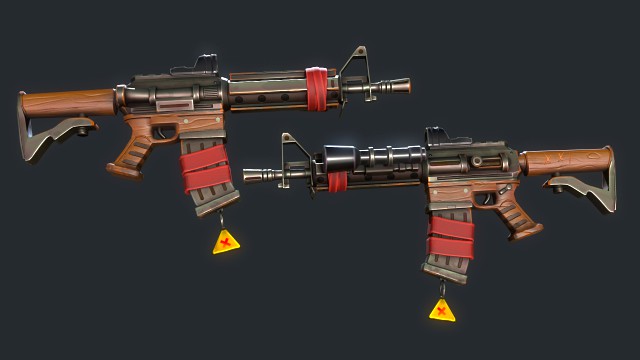 Stylized carbine