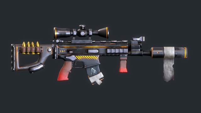 Stylized FN SCARL