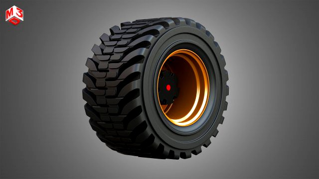 H21D Forestry Harvester Wheel and Tire