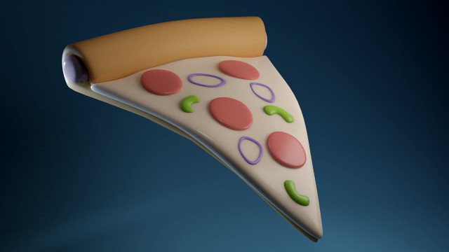 Pizza Slice 3D