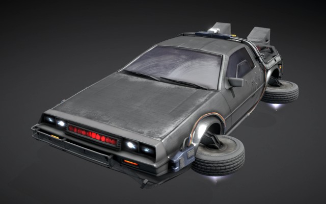 Sci-Fi car concepted to the Parzivals Delorean from the film Ready Player One