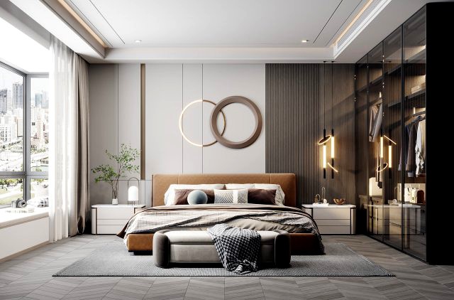 Modern bedroom