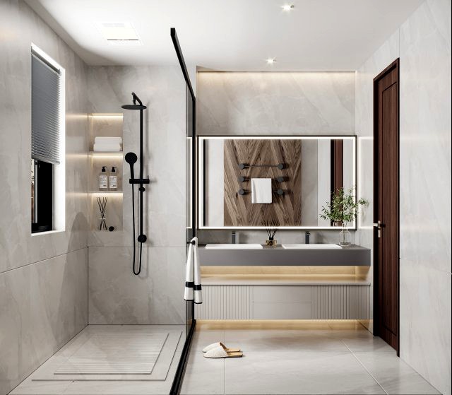 Modern bathroom