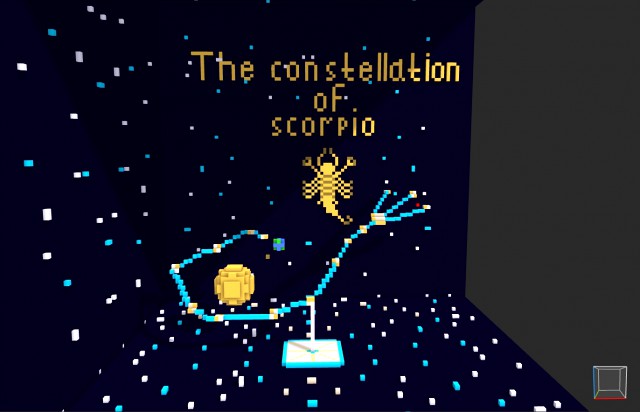 The constellation of scorpio