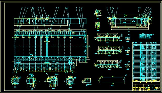 brs-1410 banana roller screen complete drawings