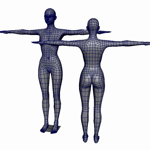 female base mesh