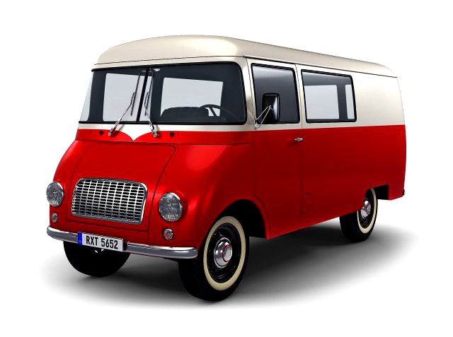 generic retro cargo van v 3