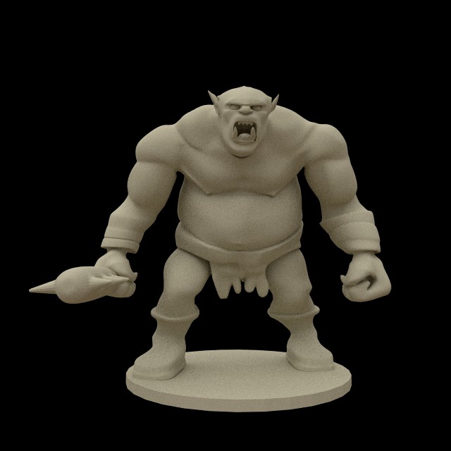 Monster 3D Model in Monster 3DExport