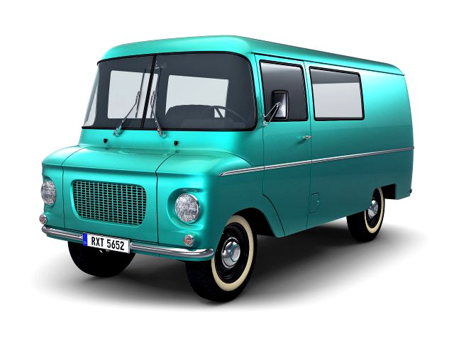 generic retro cargo van v 1