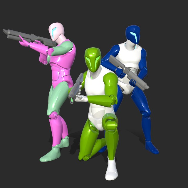 cyborg ninja trooper