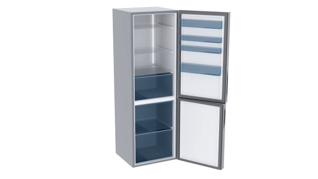 refrigerator and freezer 2 doors