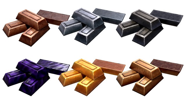 stylized ingots pack