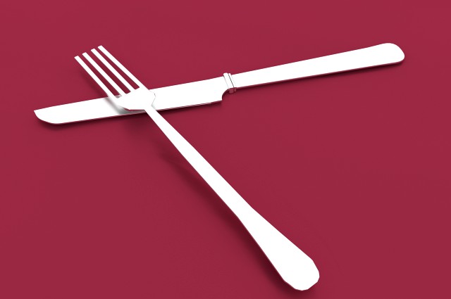 fork and knife