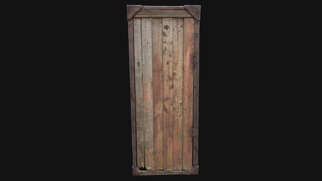 3d barn door model