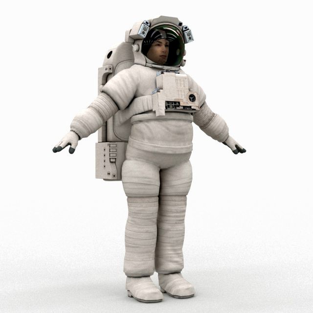 astronaut in spacesuit