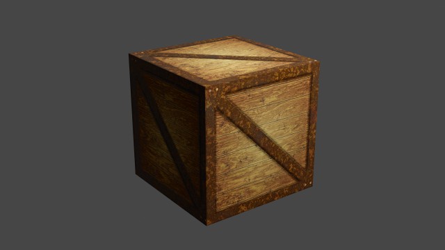 wooden box