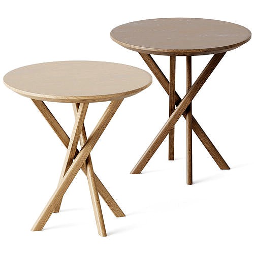 Oak Mikado Side Table by Ethnicraft