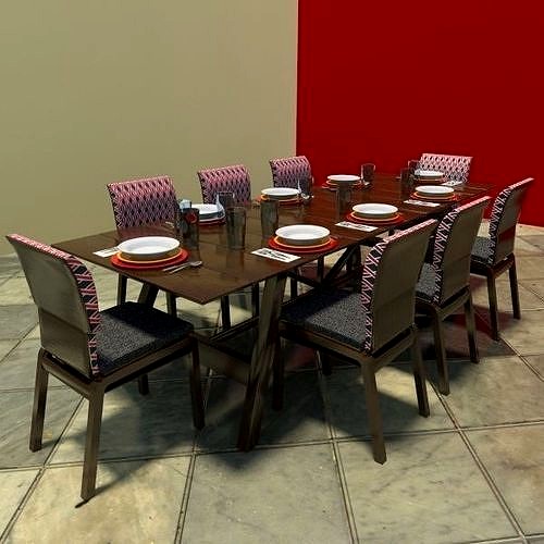 Dining Table - Chairs - Setting