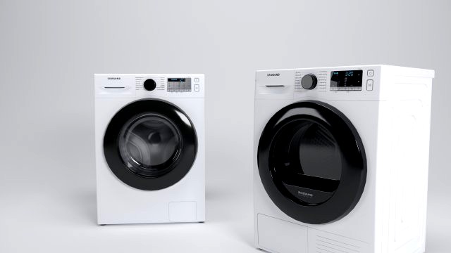 samsung washer ww80ta026ah and dryer dv80ta020ae machine