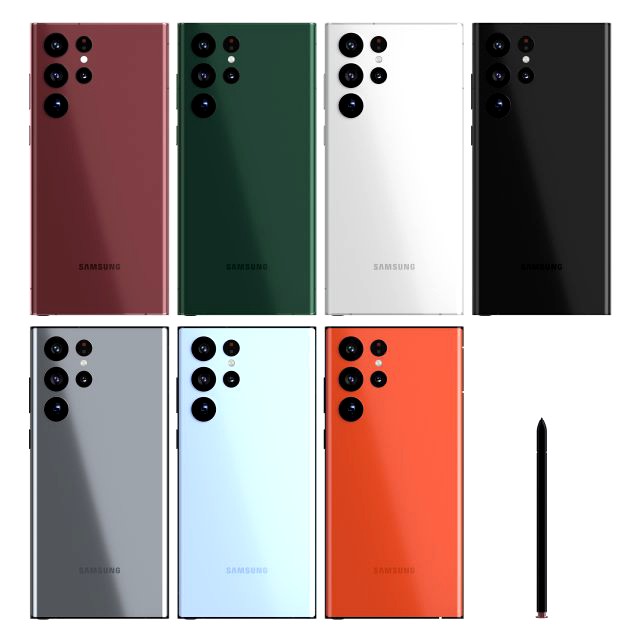 Samsung Galaxy S22 Ultra and Pen