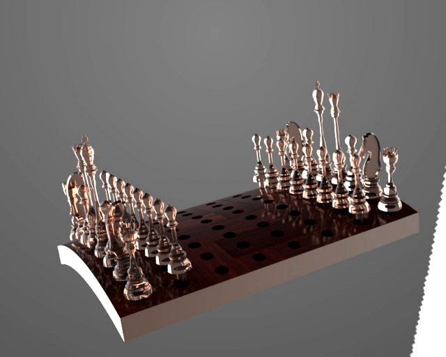 a chess variant to get out of the conventional and make the game interesting