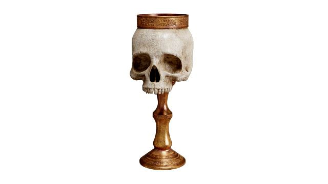 skull cup