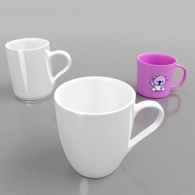 mugs a 3 types