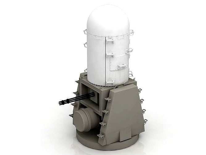 3D model Phalanx Mk-15 Raytheon CIWS