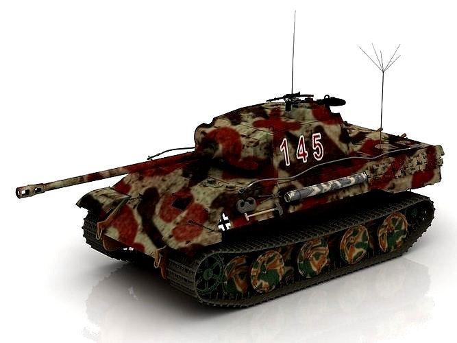 3D Panzer A Tank