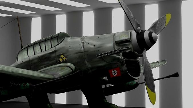 The stuka- Junkers Ju87- Germen WWII fighter airplane