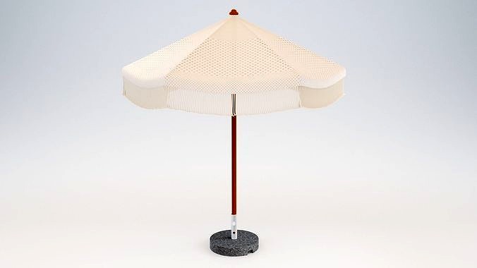 032 MACRAME UMBRELLA