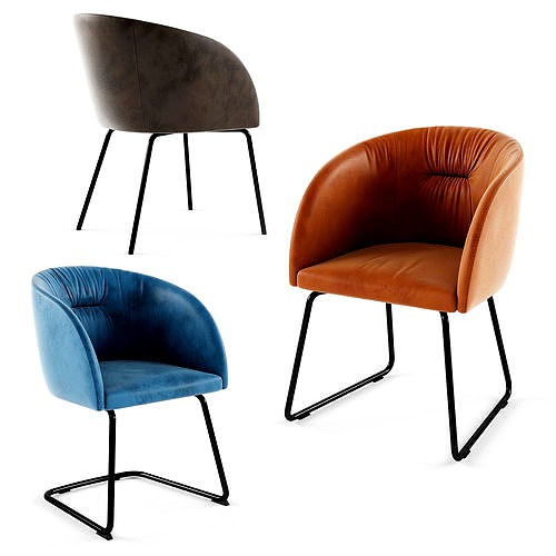 Rosie Soft Calligaris Armchair 02 3d model